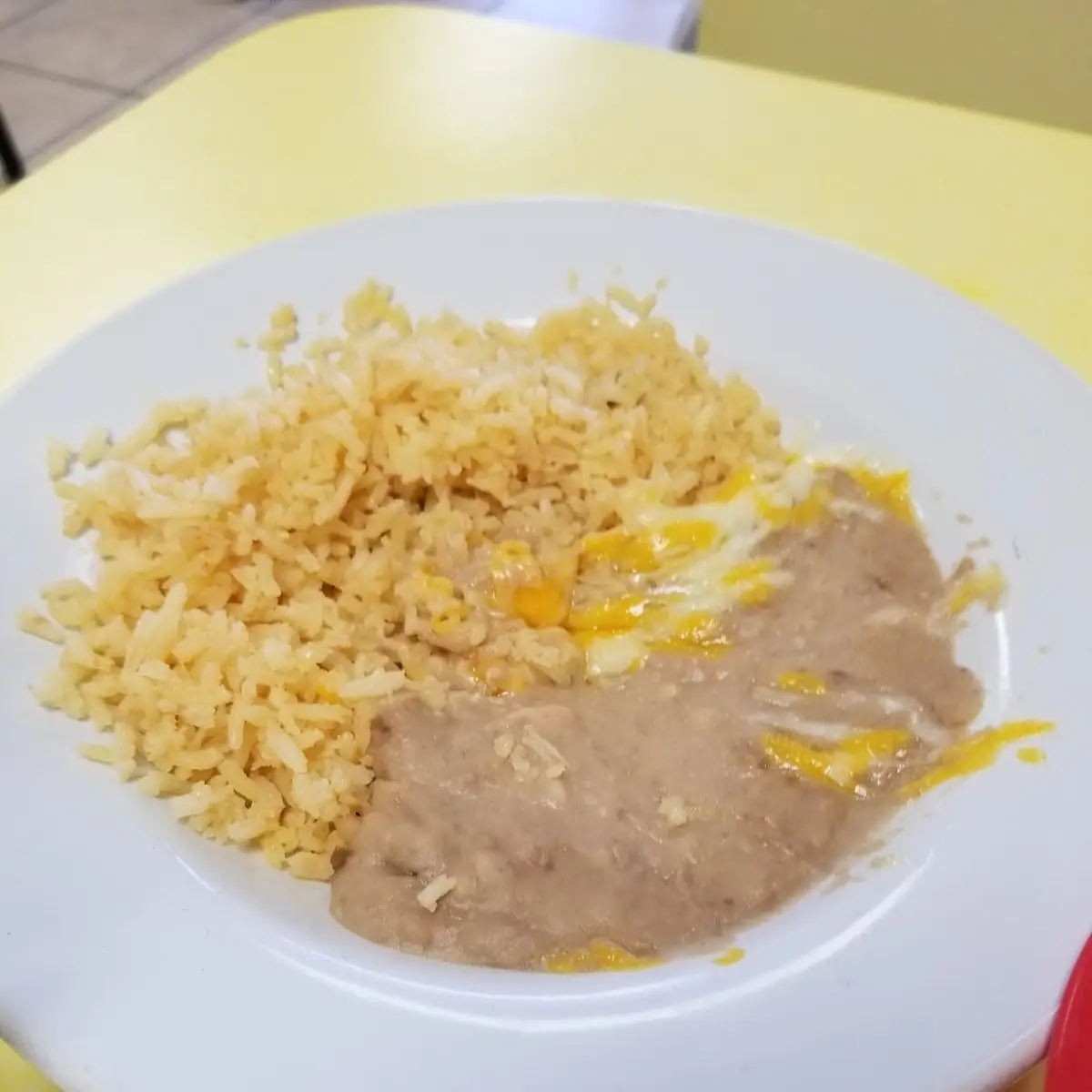 Refried Beans and Rice