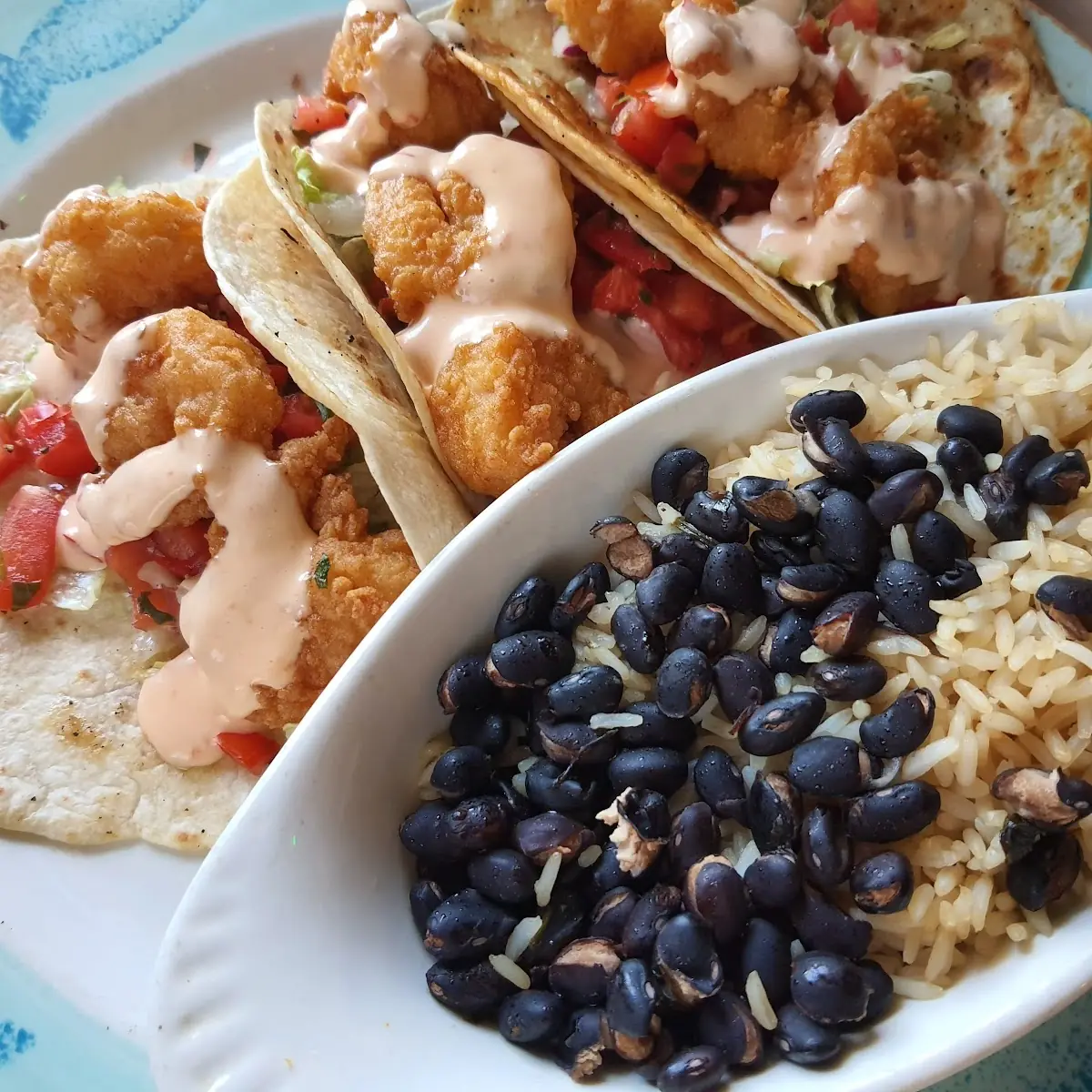 Bangin Shrimp Tacos