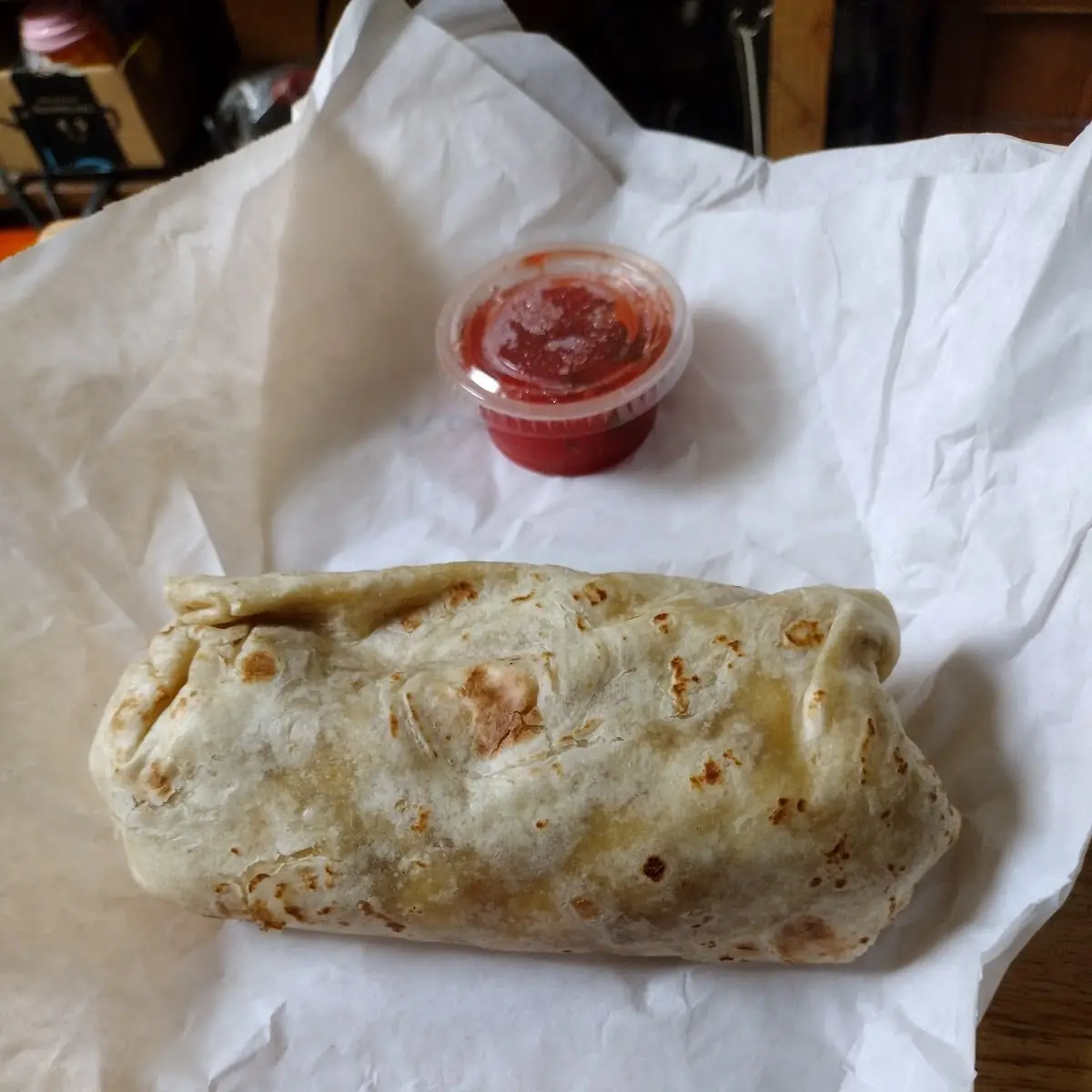 Chile Colorado Burrito
