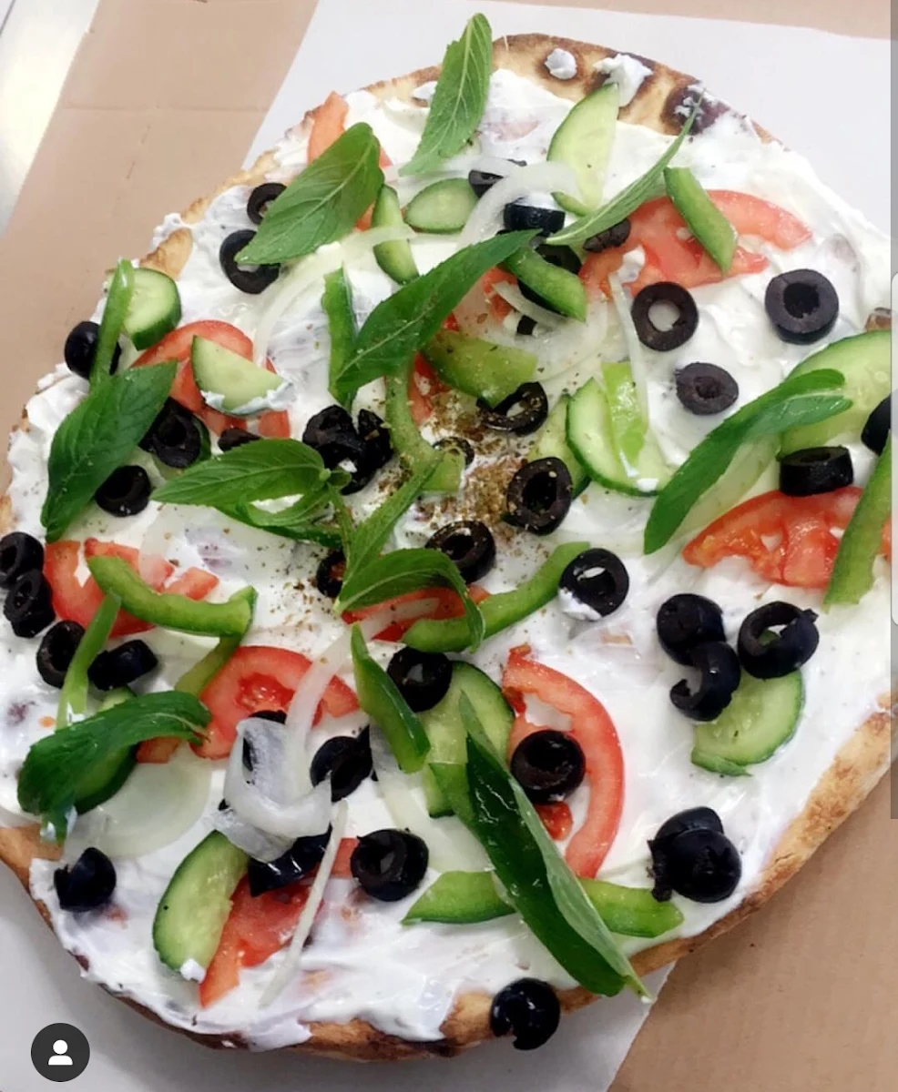 Labneh Pizza, Cesars Pizza House