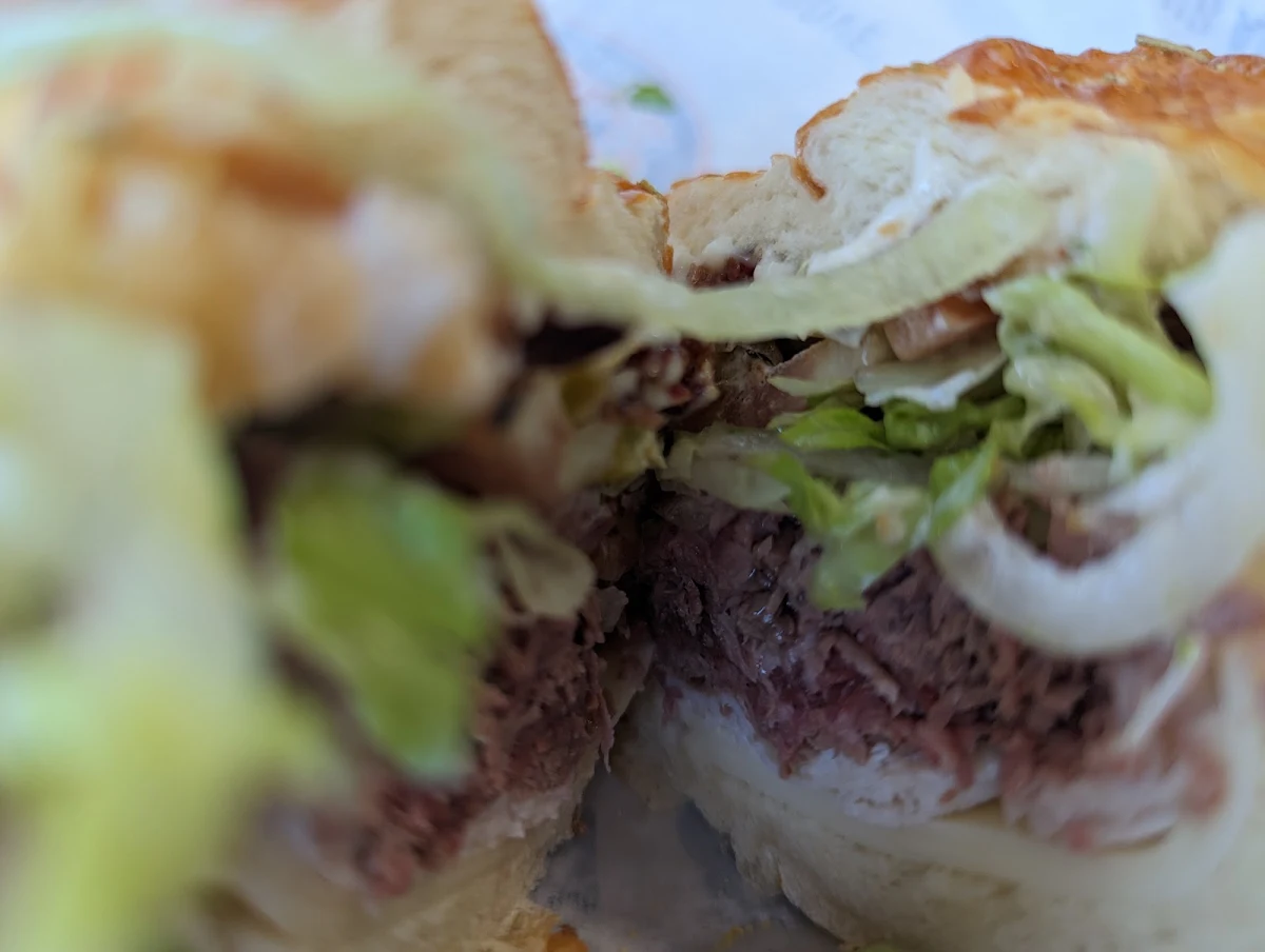 Famous Roast Beef and Provolone