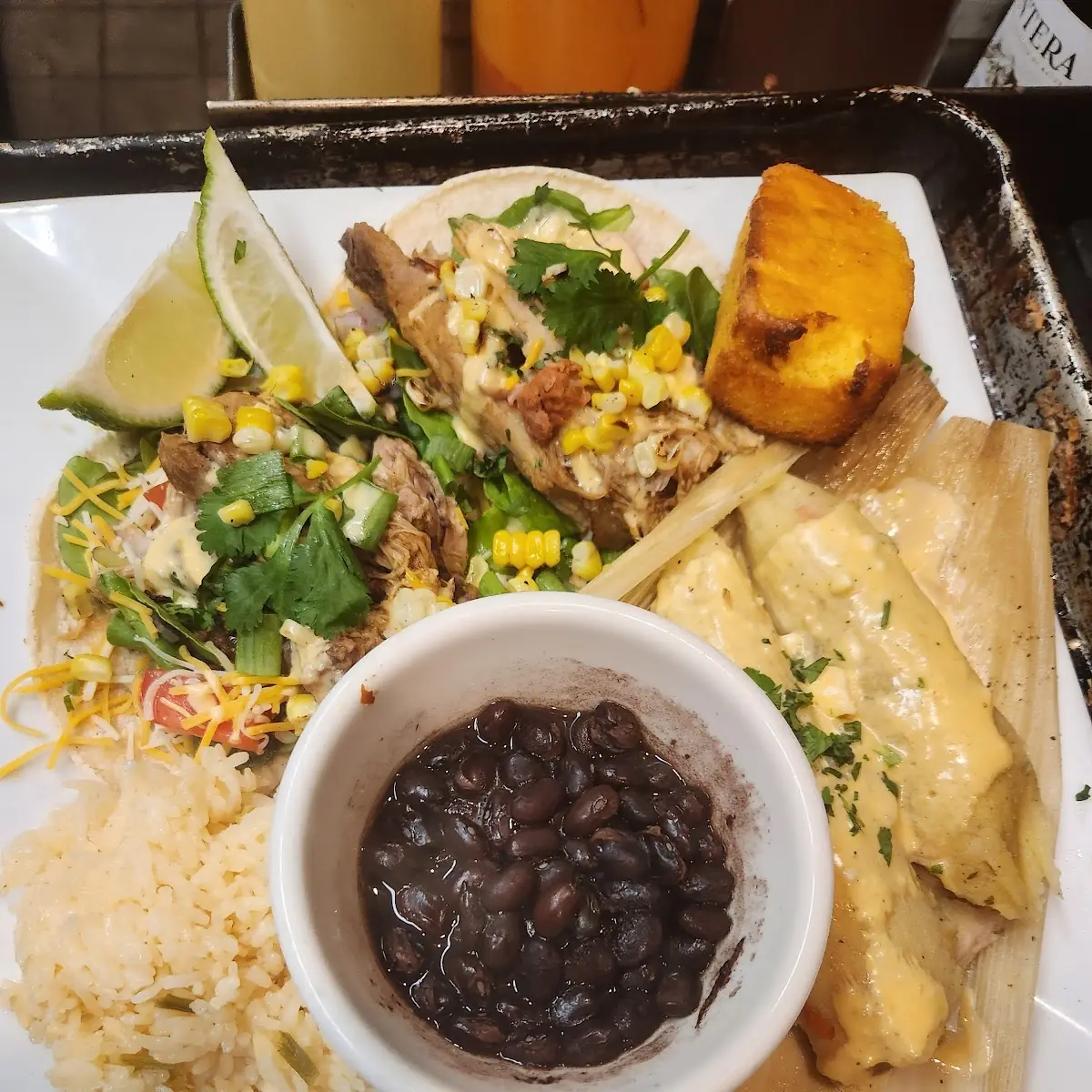 Pulled Pork Tacos and Tamales