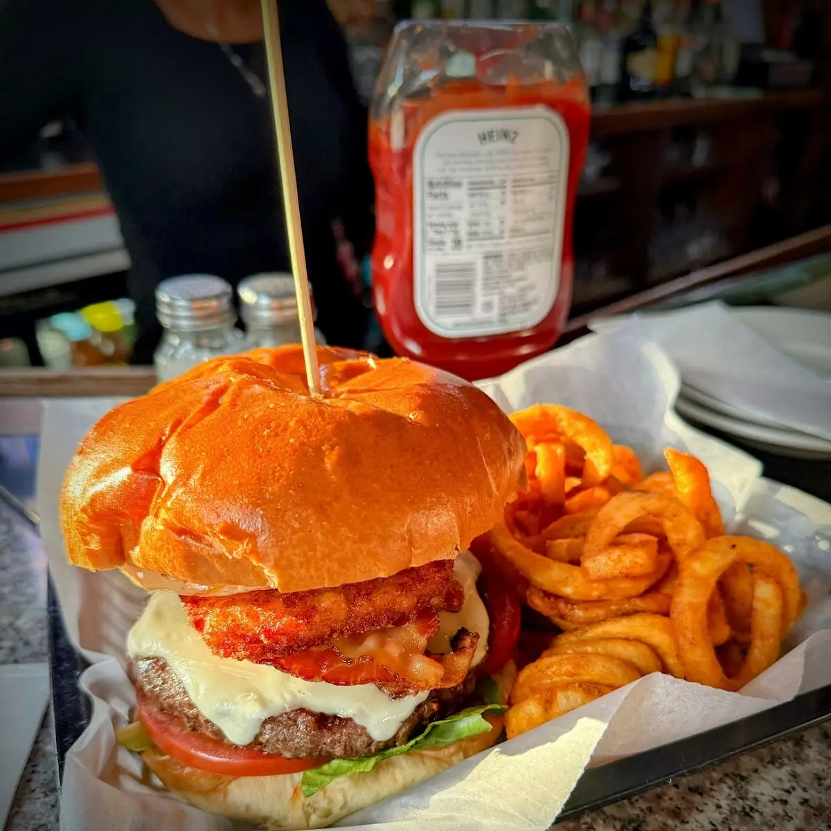 The Black and Blue Burger