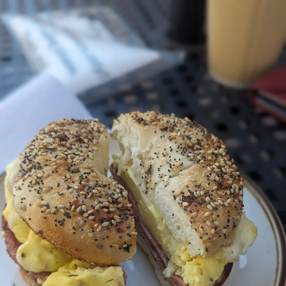 Ham Egg and Cheese