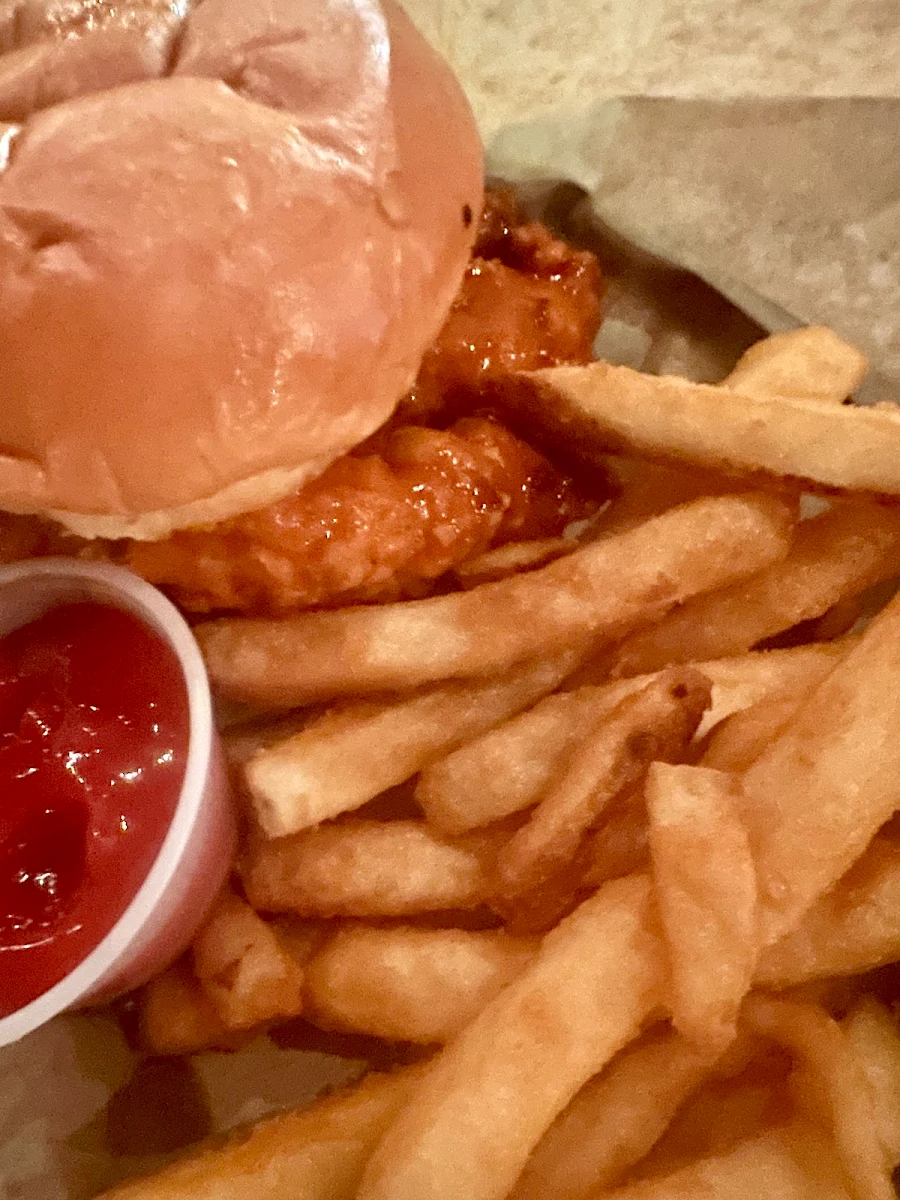 Pub Grub - Hot Honey Chicken Sandwich