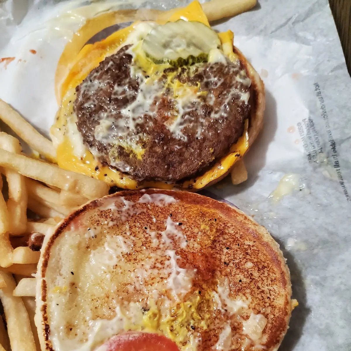 Double Cheeseburger Add Tomato