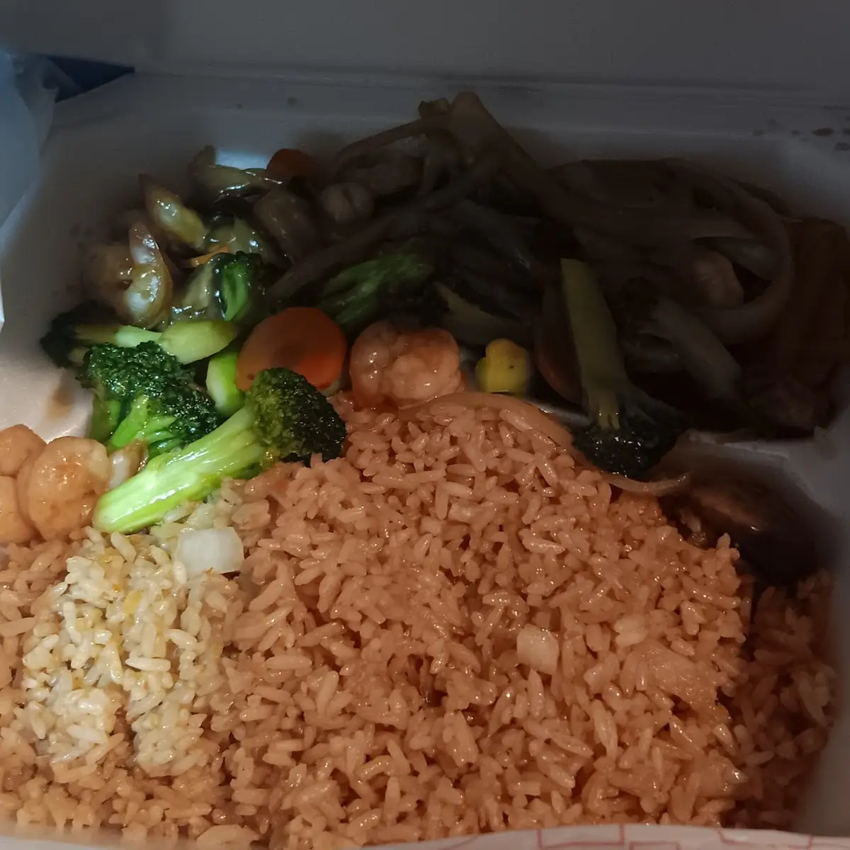 Shrimp w Mixed Veg