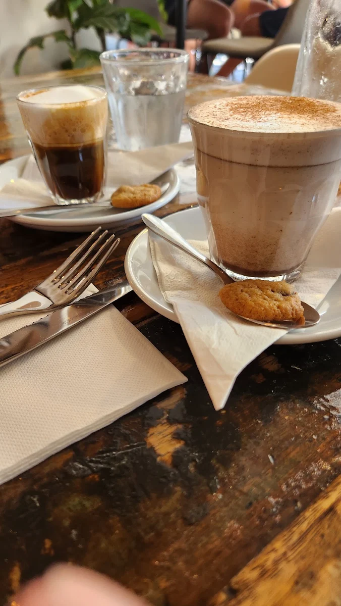 Macchiato and Chai Latte, Thyme Cafe Bar