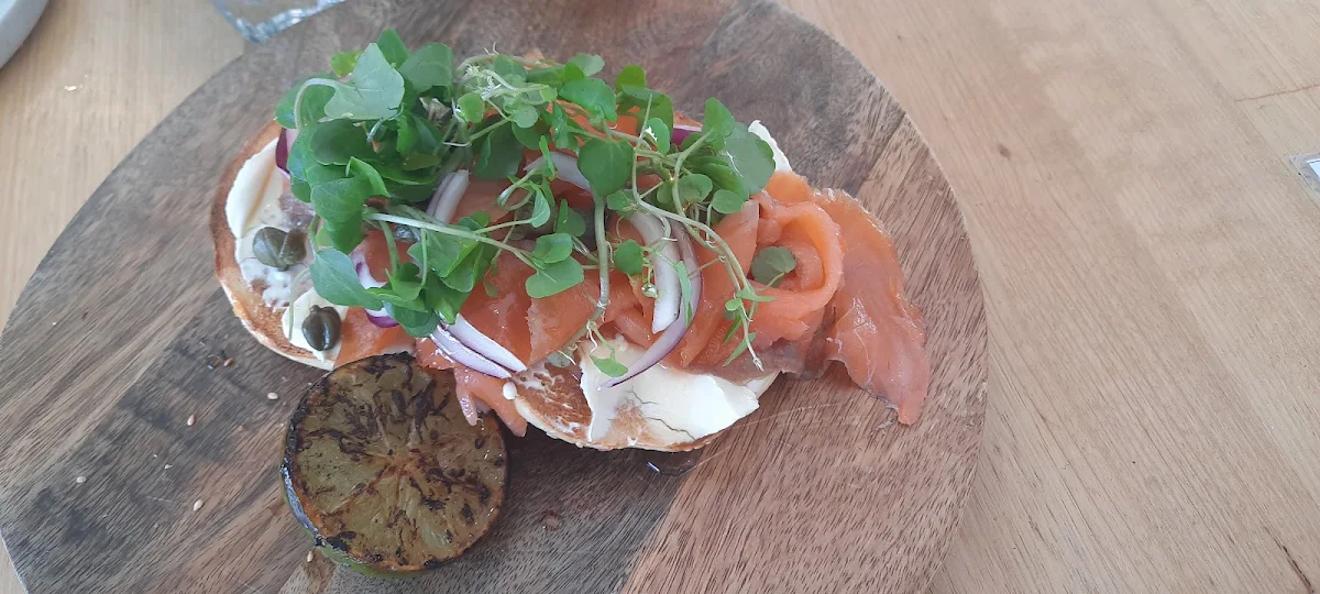 Smoked Salmon Bagels, Thyme Cafe Bar