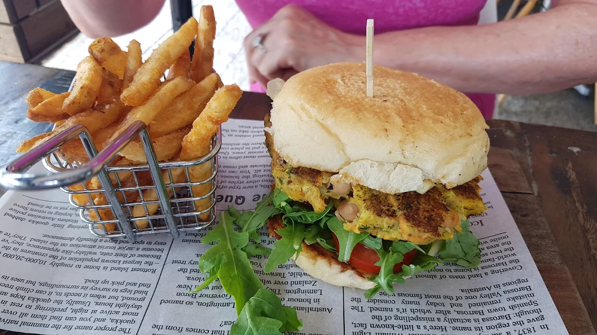 Veggie Burger, Thyme Cafe Bar