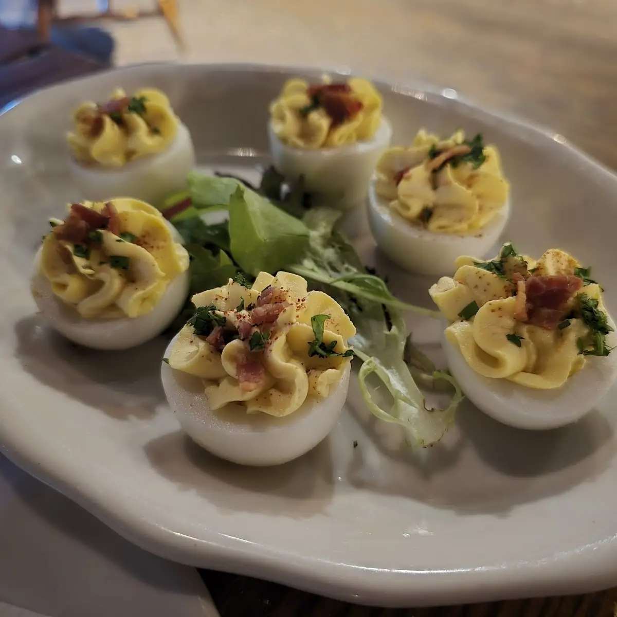Blue Ribbon Deviled Eggs