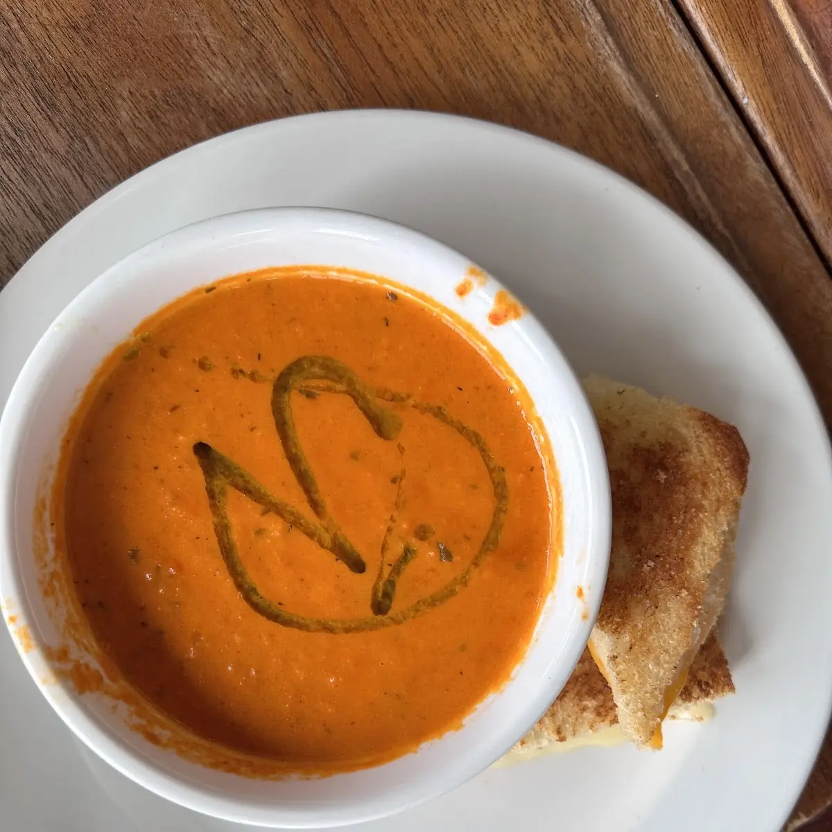 Tomato Bisque & Grilled Cheese