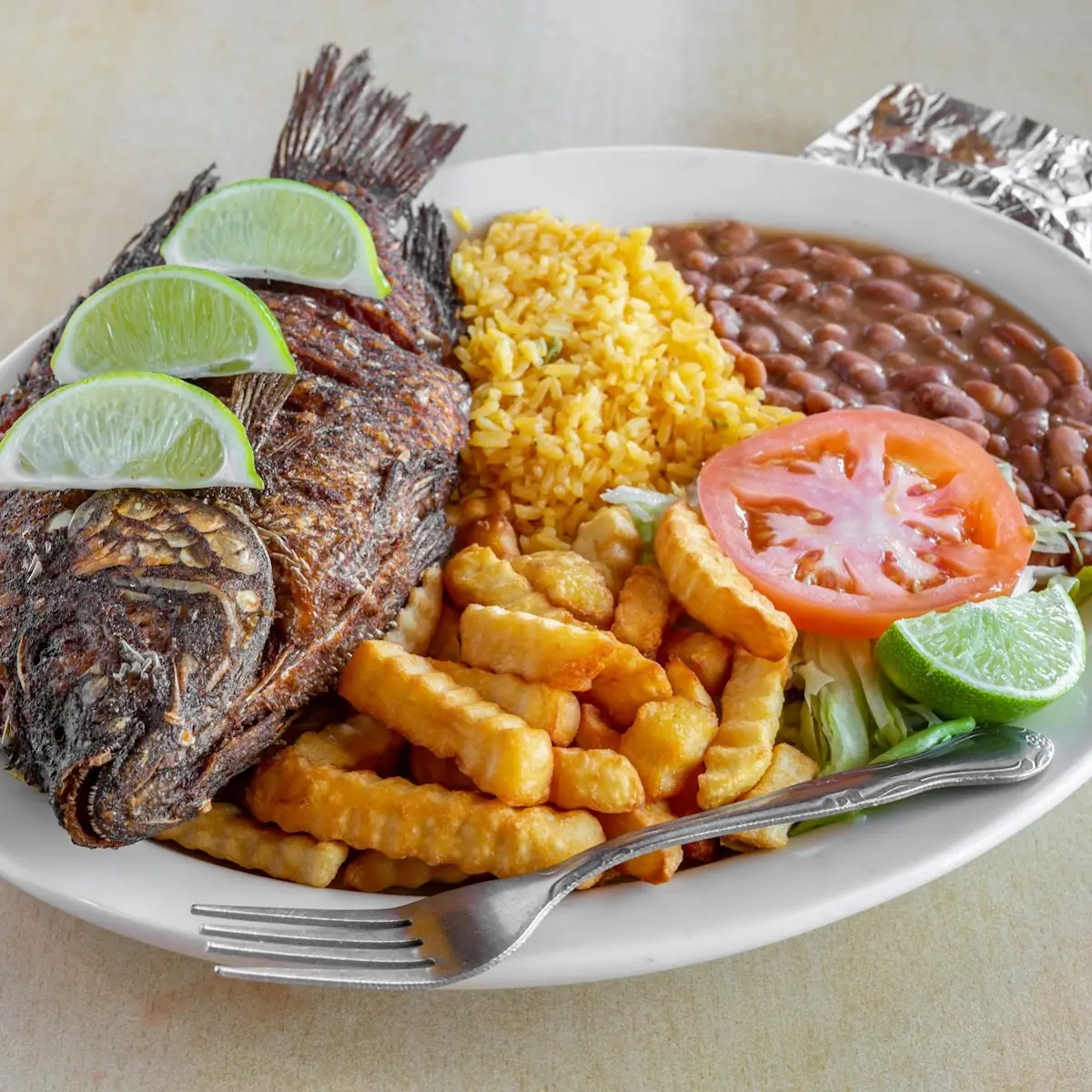 Mojarra Frita Fried Tilapia