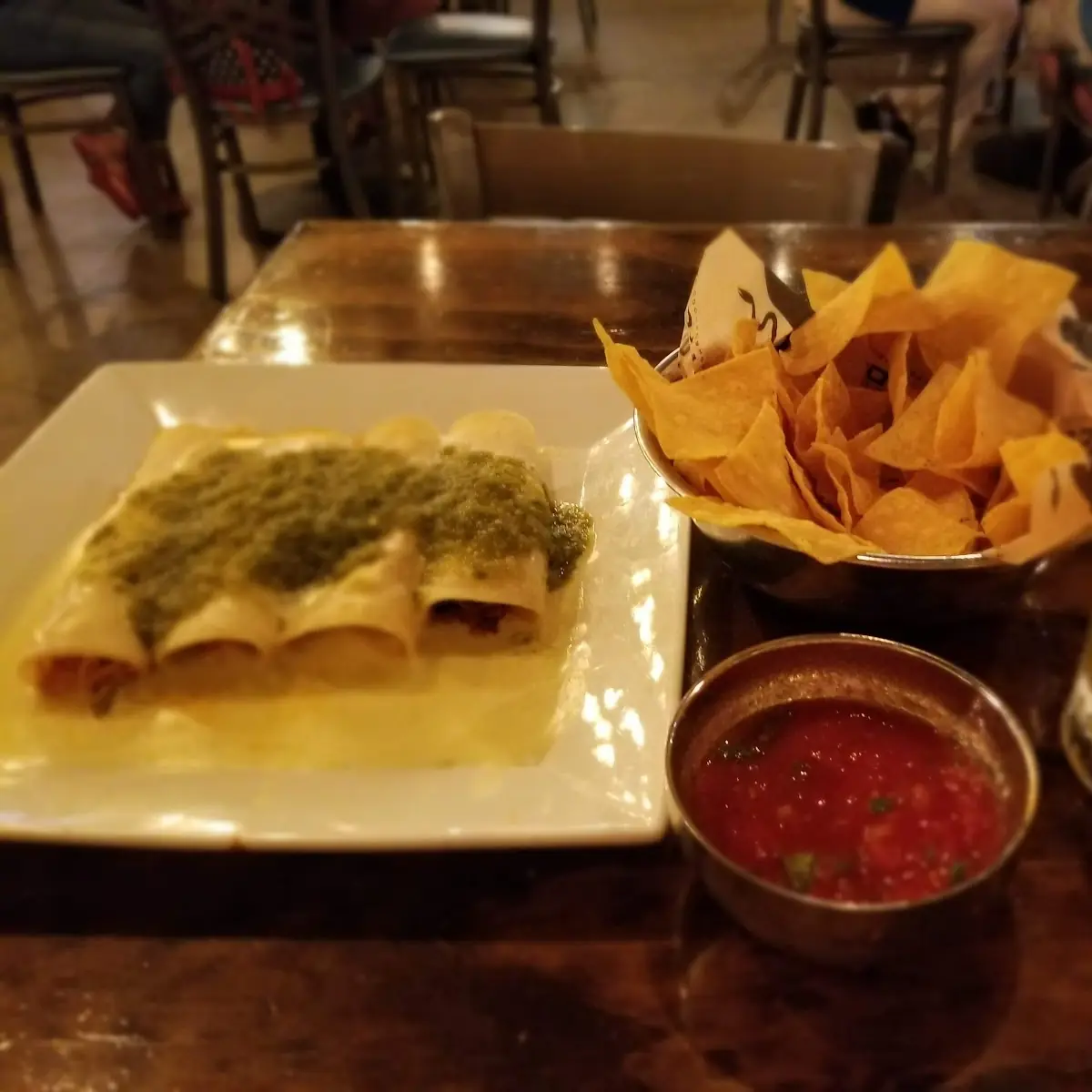 Enchiladas Verdes