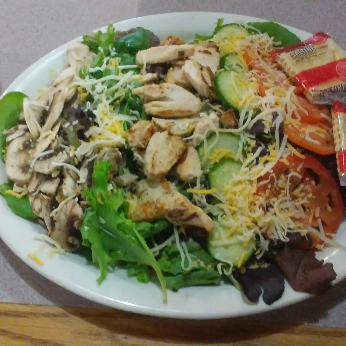Salad with Grilled Chicken