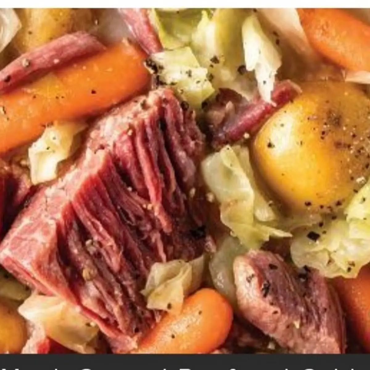 Corned Beef & Cabbage