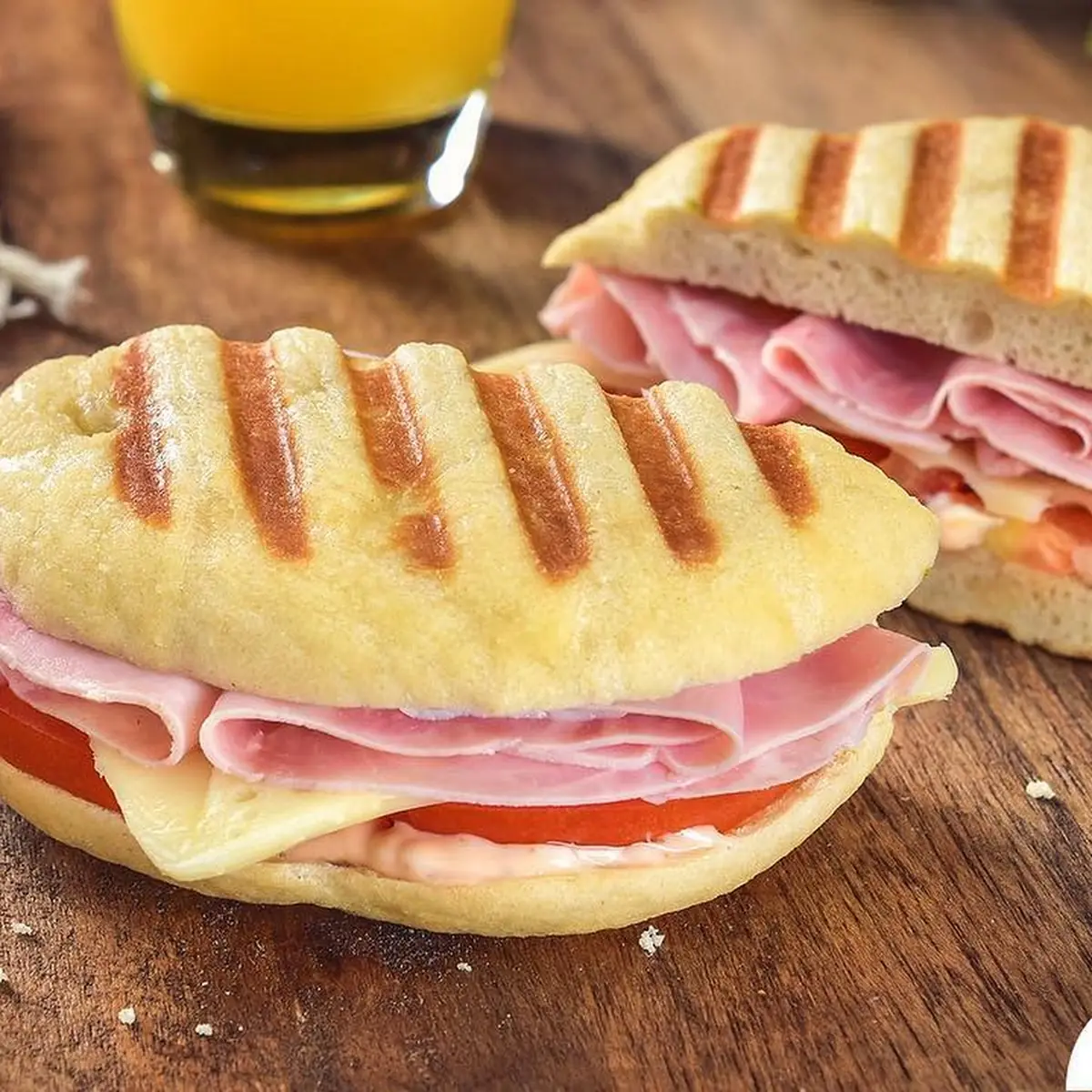 With Ham & Cheese