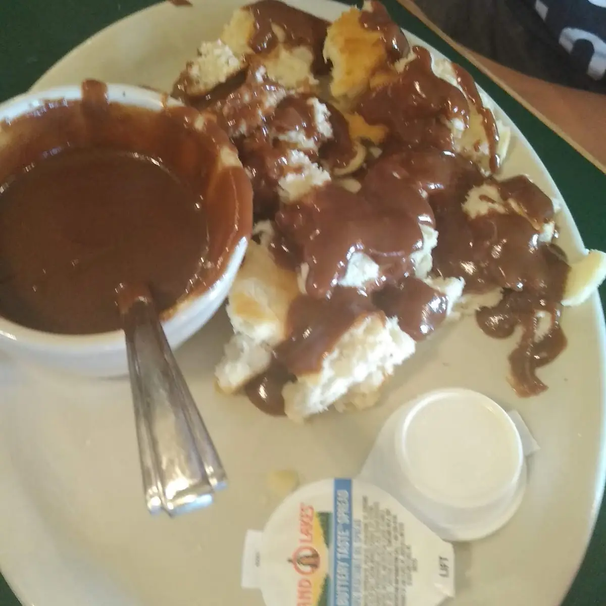 Biscuits and Chocolate Gravy