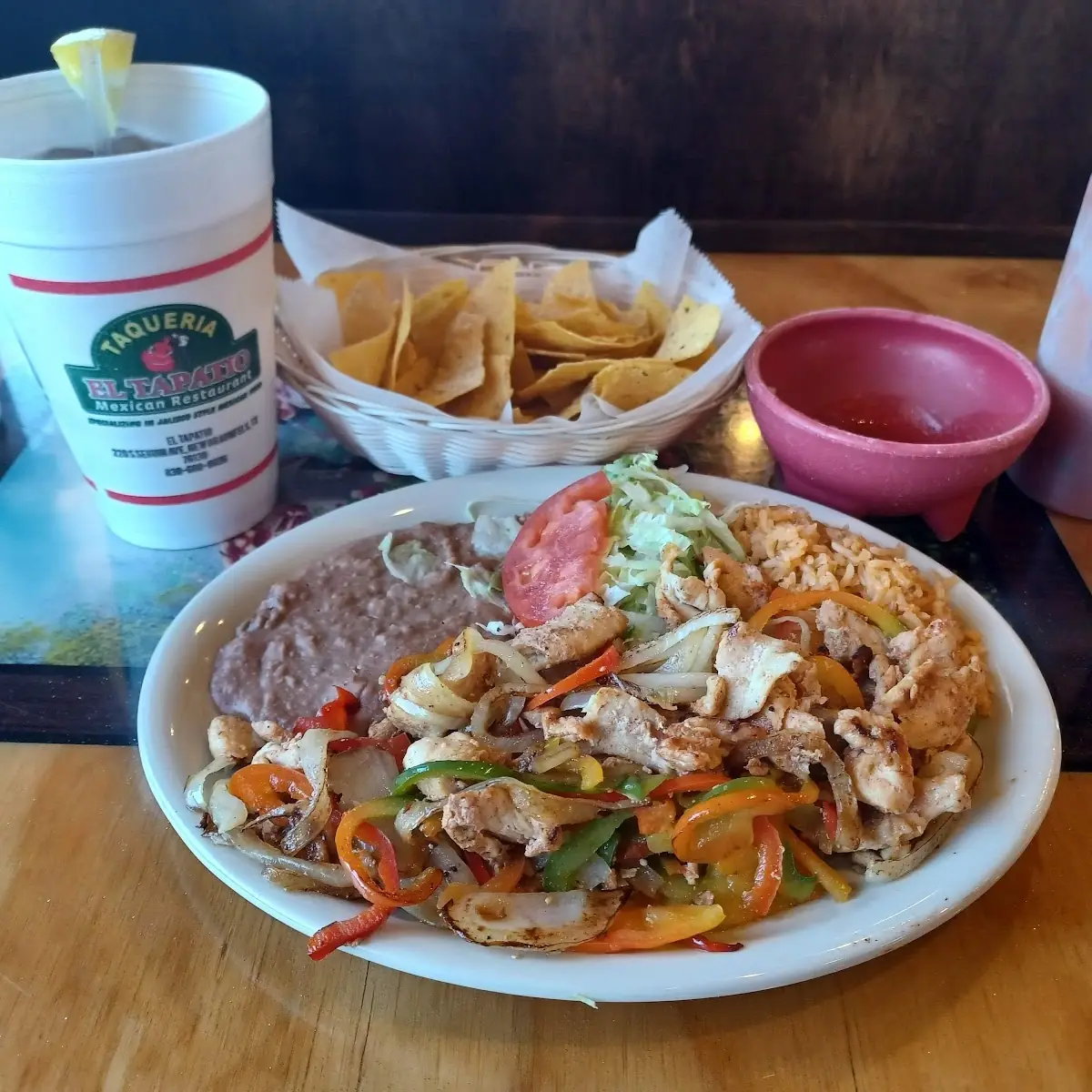 Chicken Fajita Dinner