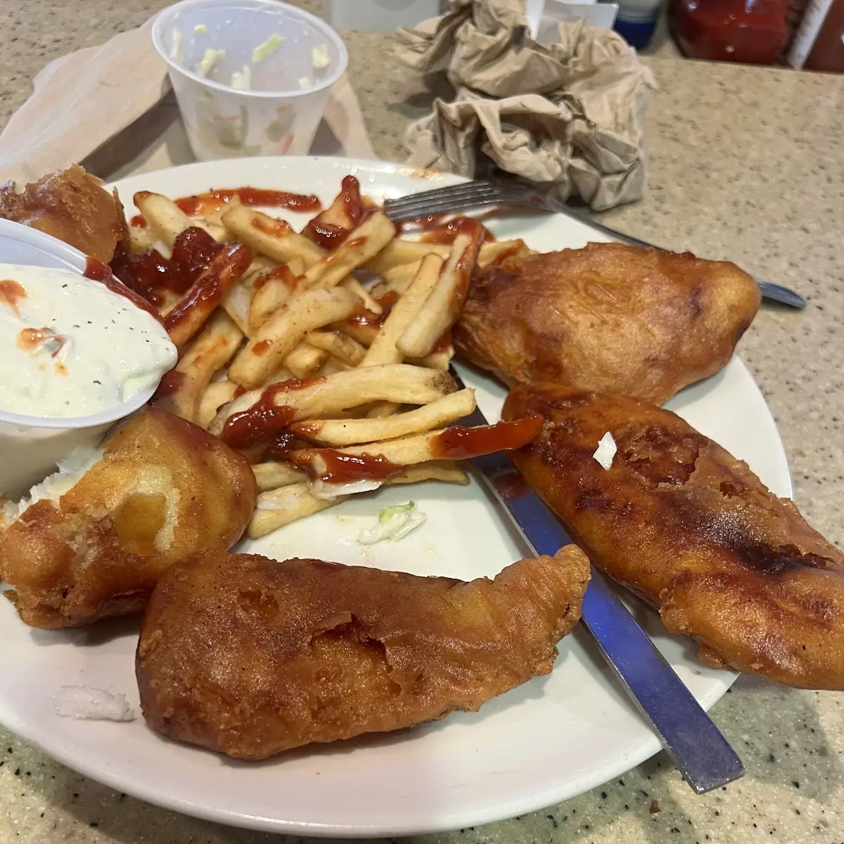Hand-Battered Fish & Chips