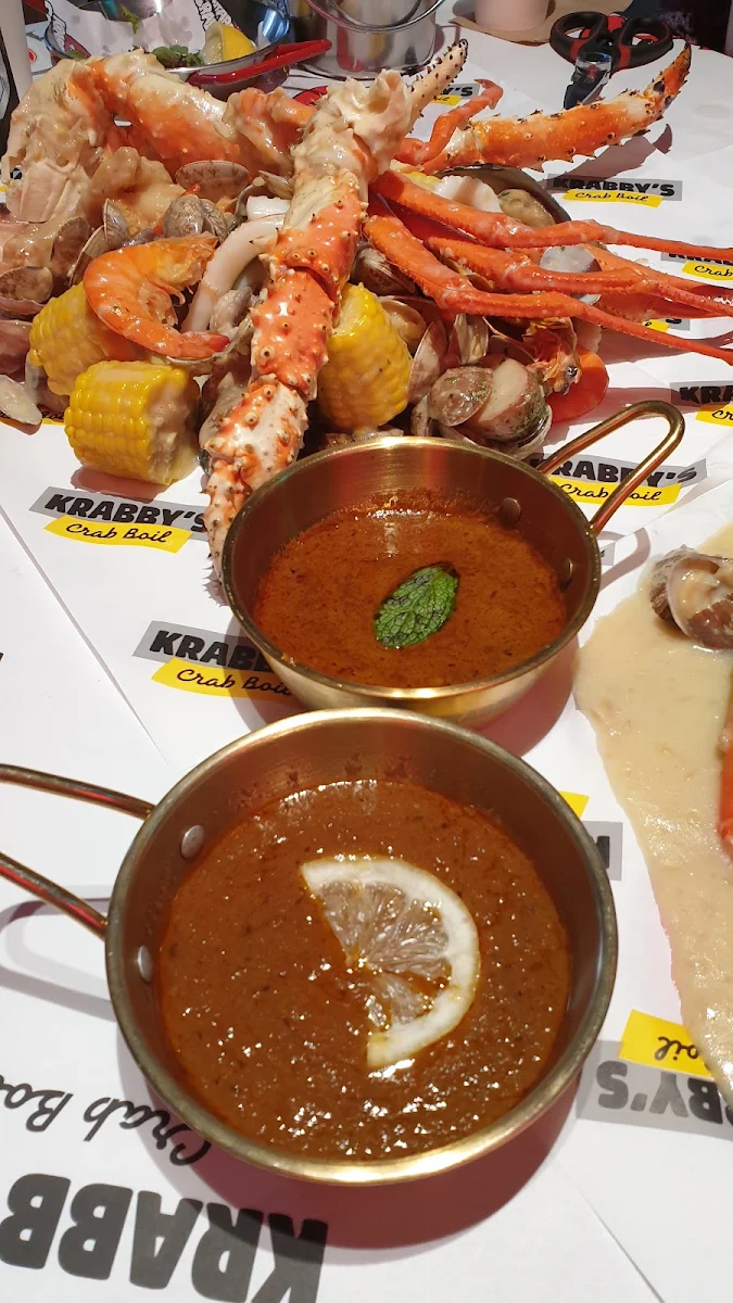 Cajun & Laksa Sauce, KRABBY'S CRAB BOIL