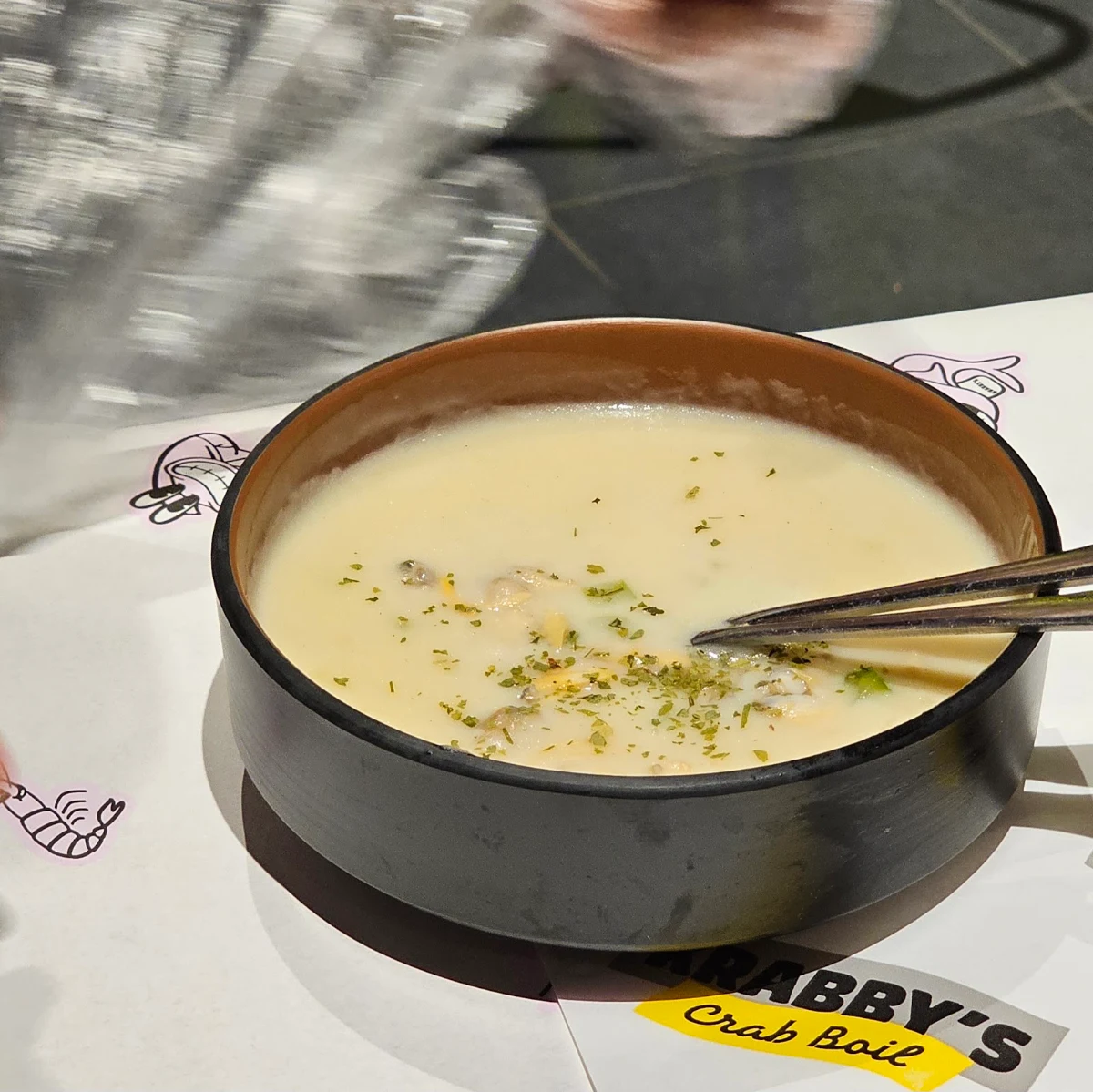 Clam Chowder, KRABBY'S CRAB BOIL