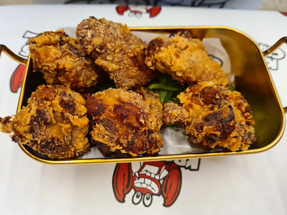 Krabby Fried Chicken Wings, KRABBY'S CRAB BOIL
