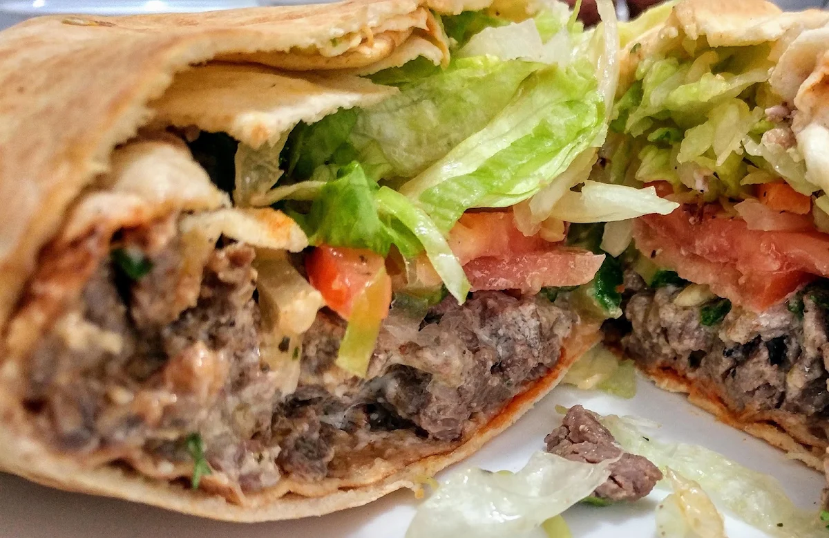 Beef Shawarma Wrap, Amazing Shawarma Restaurant