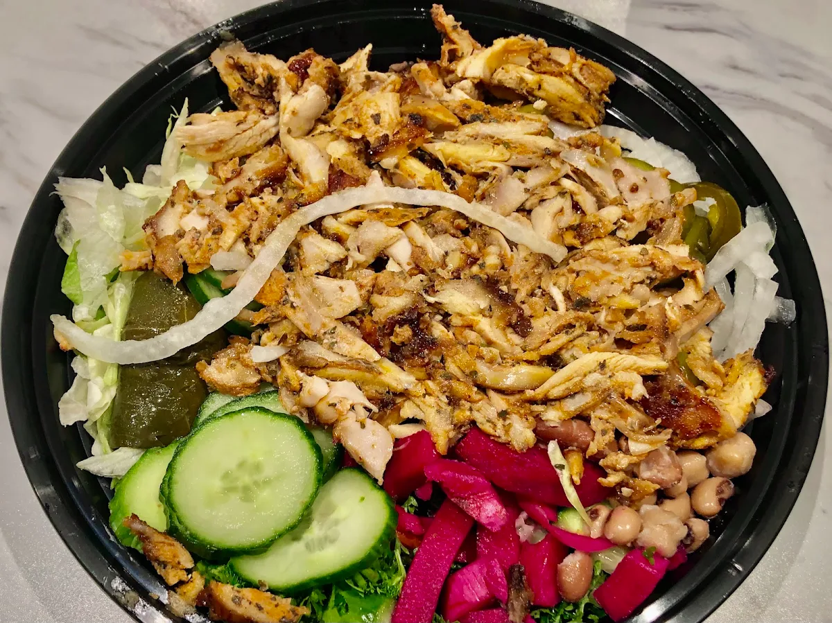 Chicken Shawarma Plate, Amazing Shawarma Restaurant