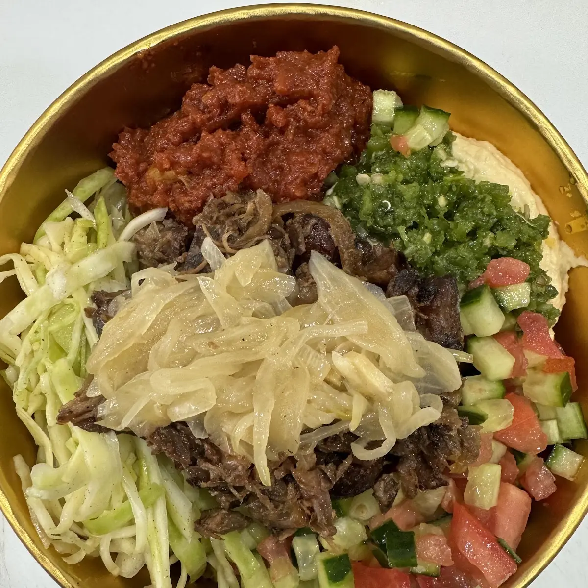Pulled Beef Asado Bowl