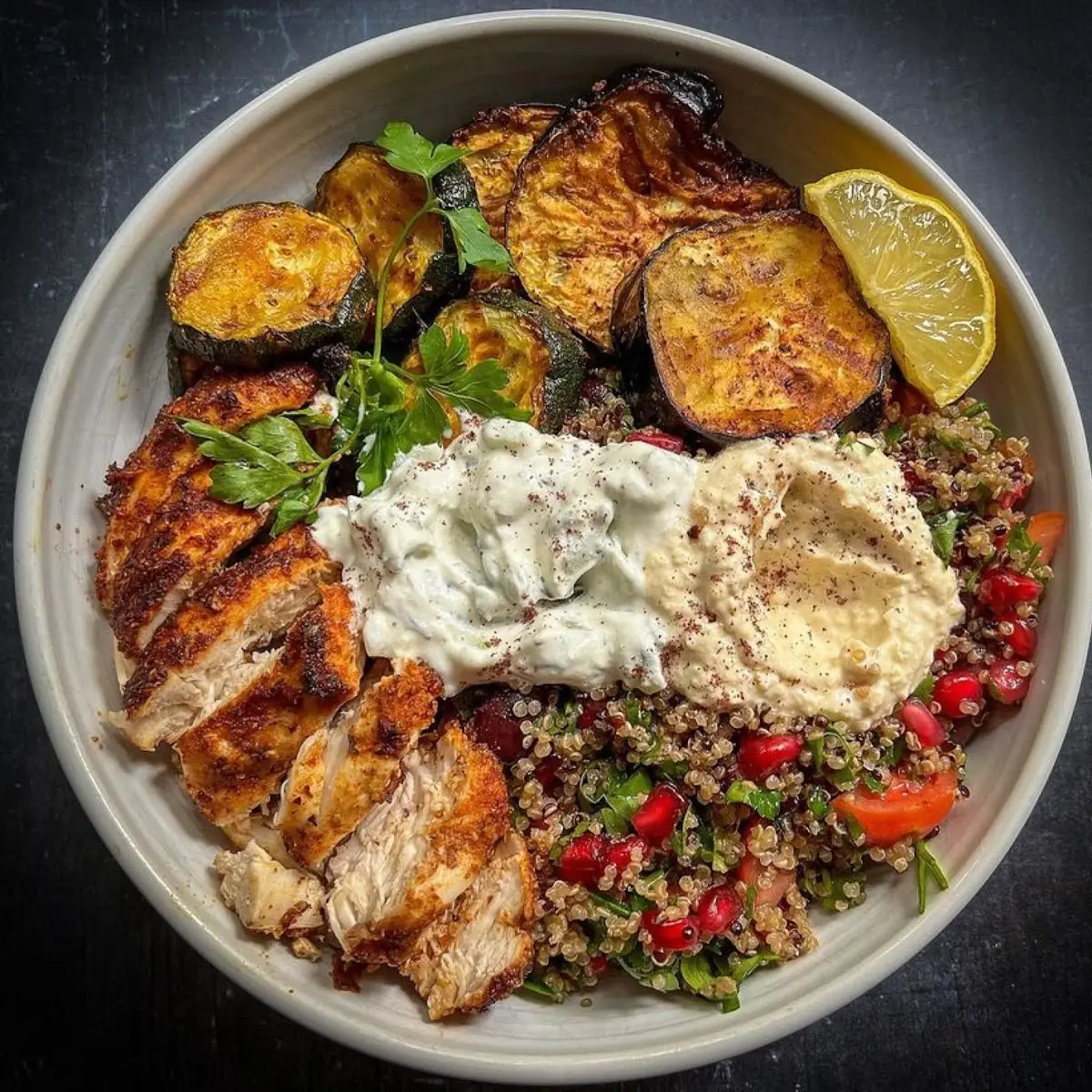 Za'Atar Schnitzel Bowl