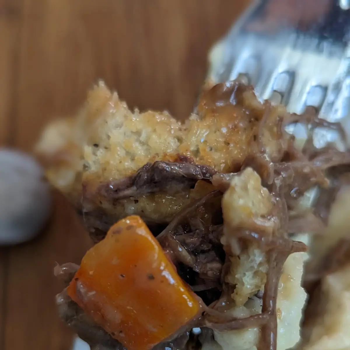 Slow-Roasted Open-Faced Pot Roast Sandwich
