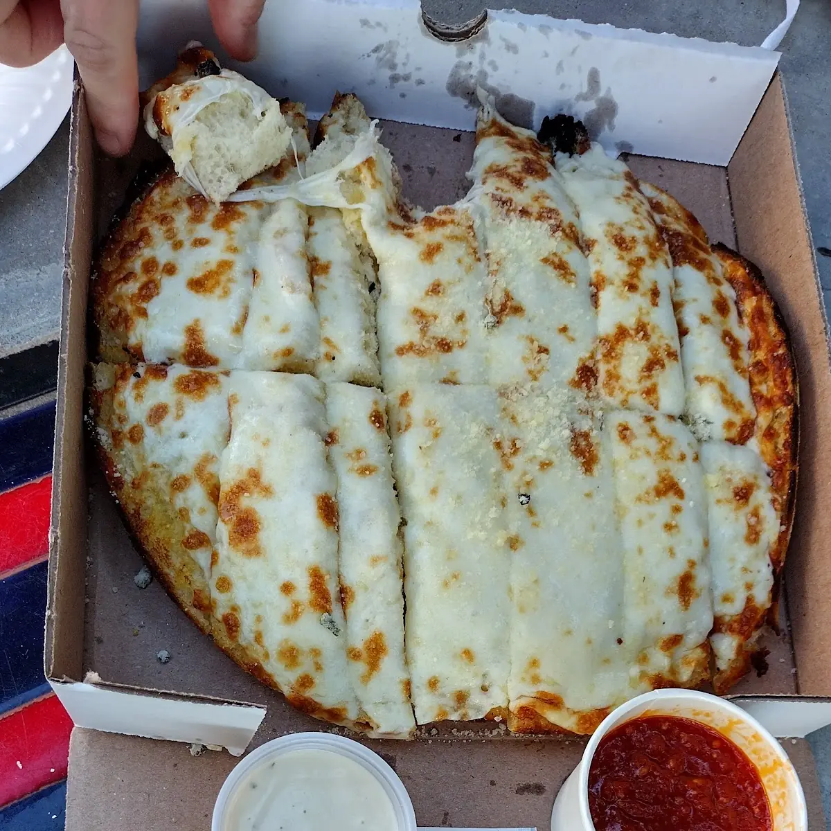 Cheesy Sourdough Bread