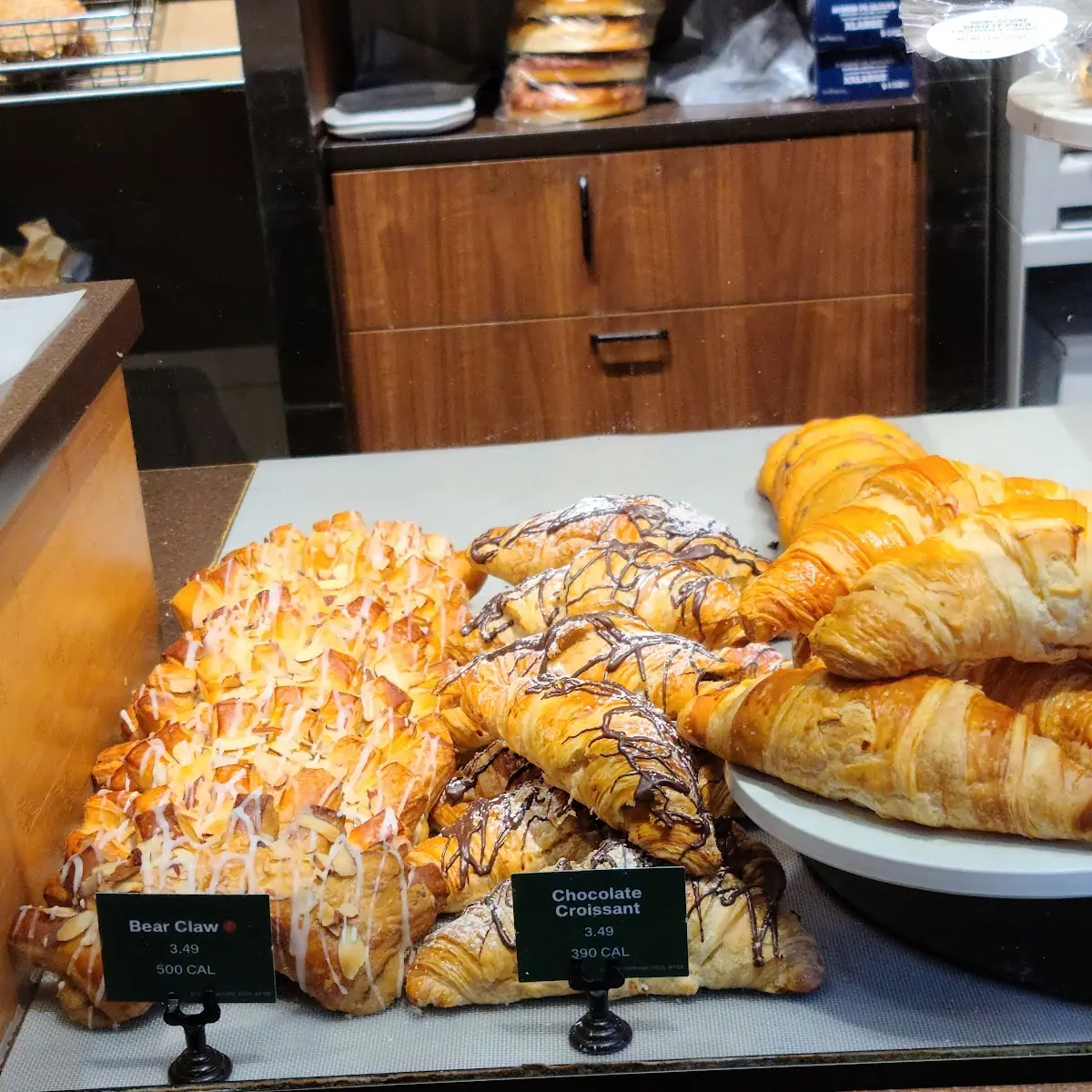 Bear Claw Chocolate Croissant & Pecan Braid