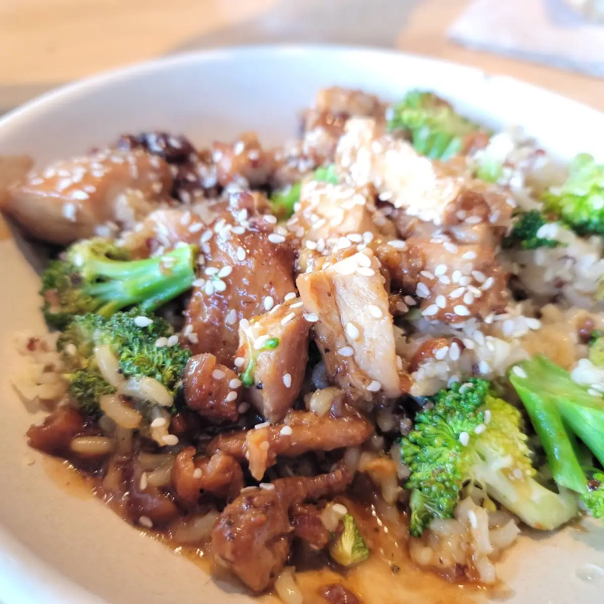 Teriyaki Chicken & Broccoli