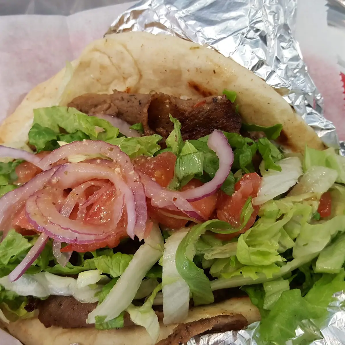 Lamb Chicken Gyro