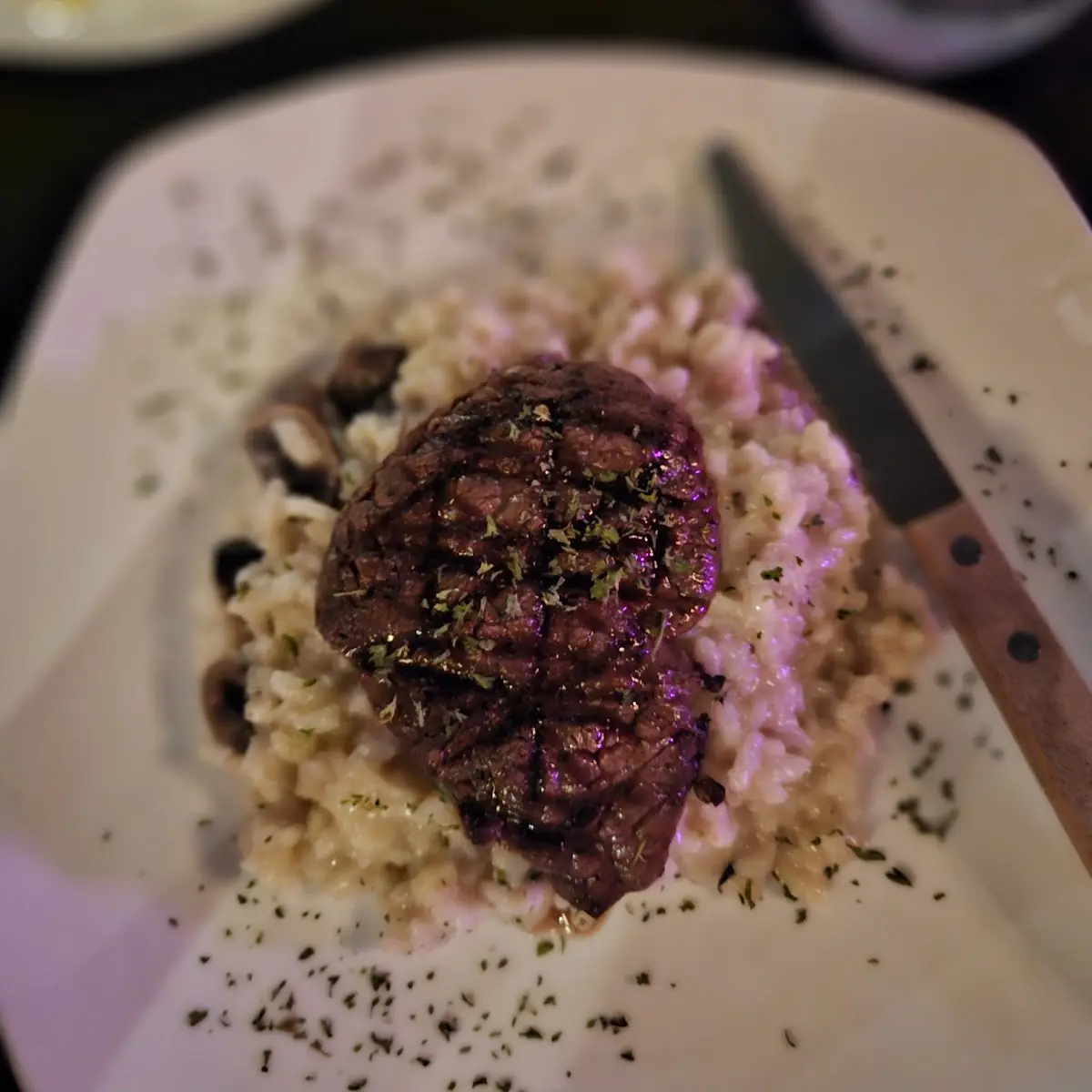 Risotto D Filet Mignon