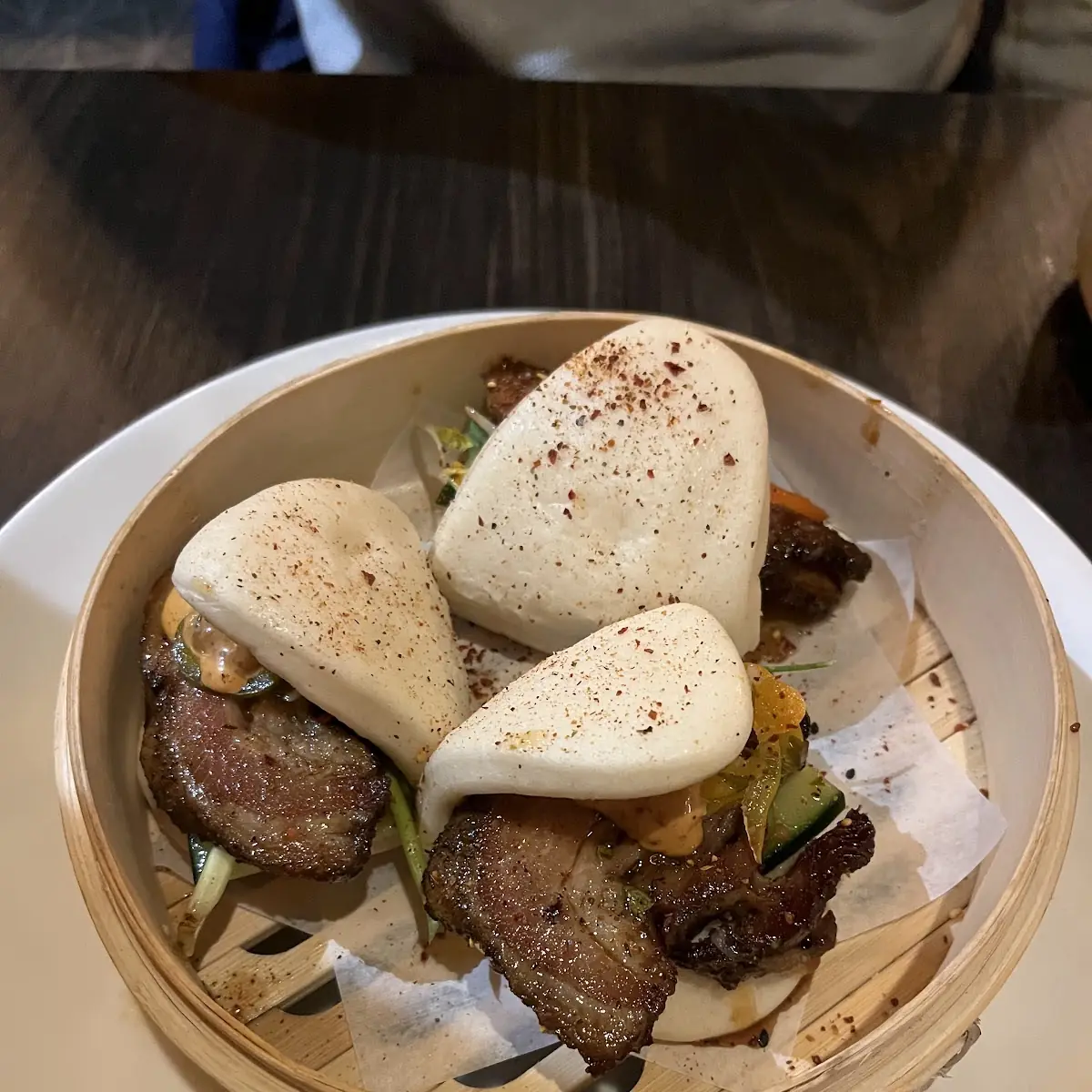 Pork Belly Steam Buns 3 Buns