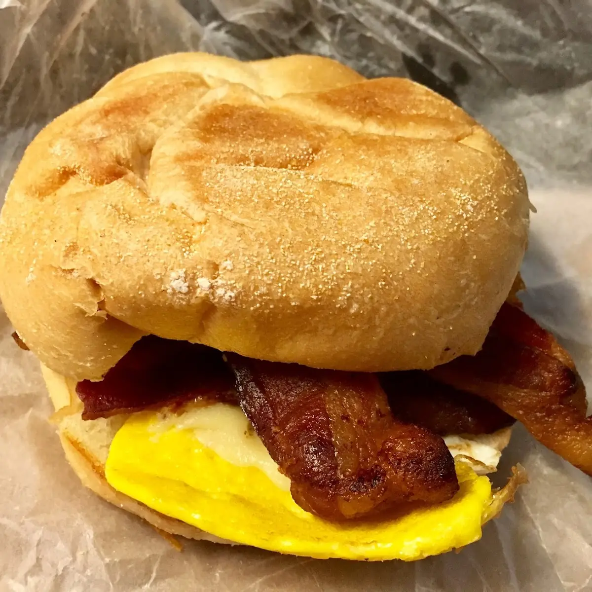 Bacon Sausage or Ham Egg and Cheese