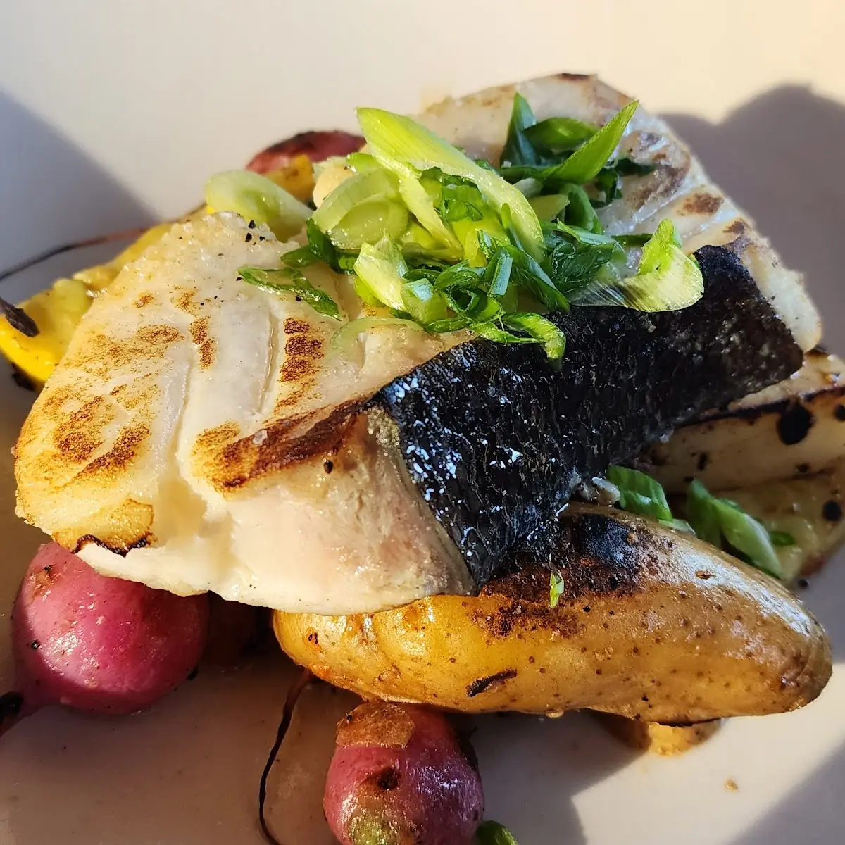 Planked Black Cod