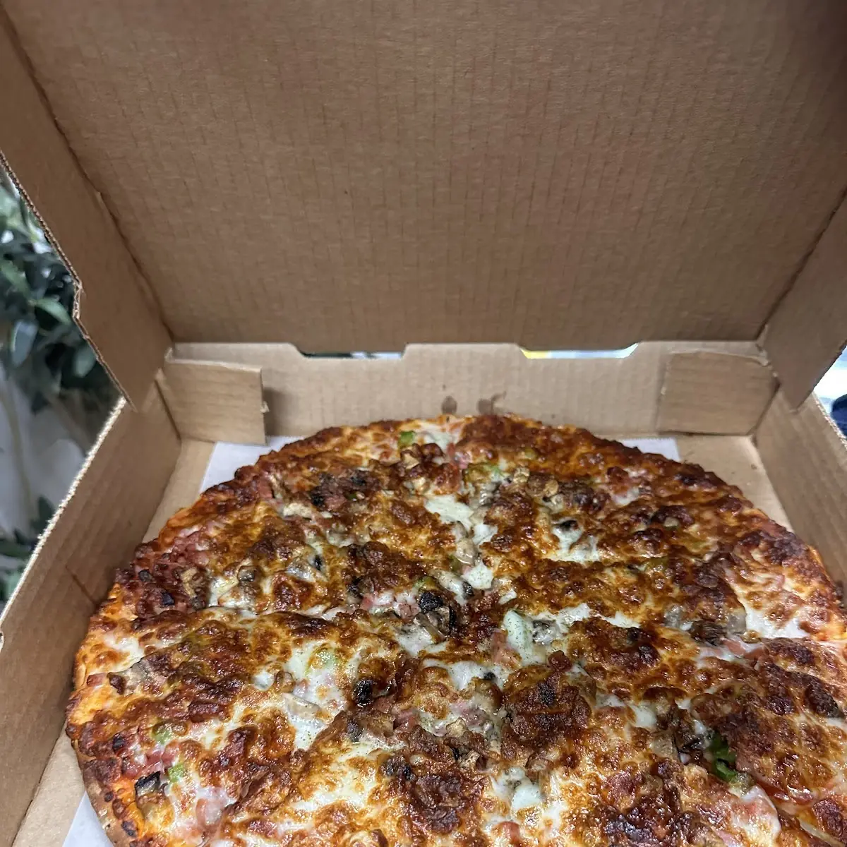 Round Pizza in Box