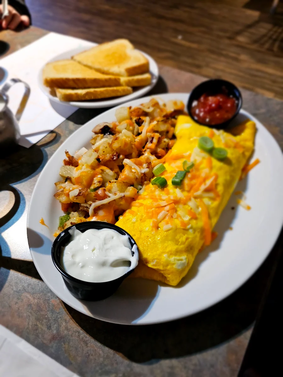 Mexican Omelette, Early Bird Cafe