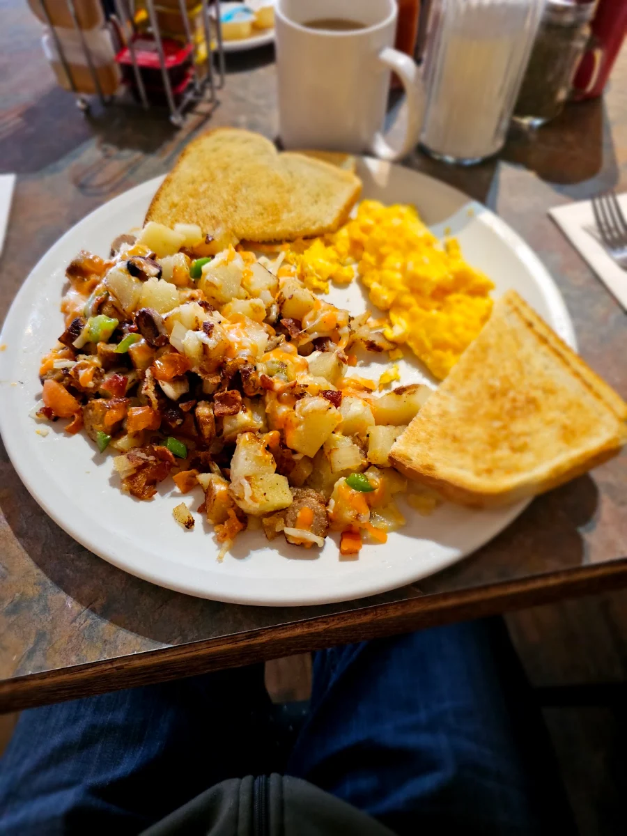 Pan Fries Supreme, Early Bird Cafe