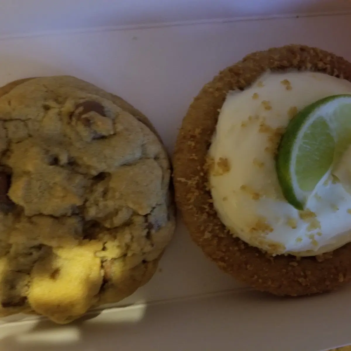 Milk Chocolate Chip and Lime