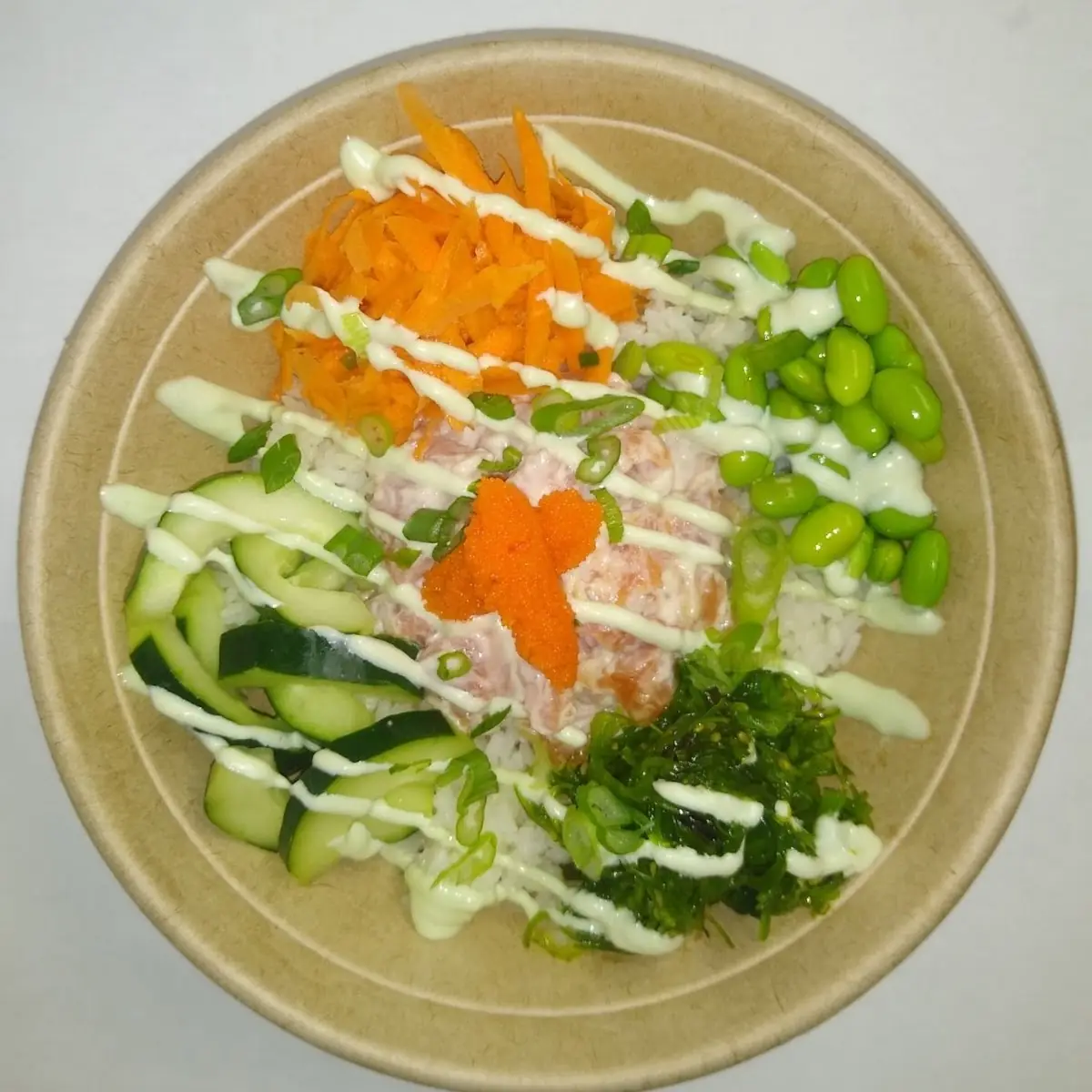 Spicy Salmon Poke Bowl