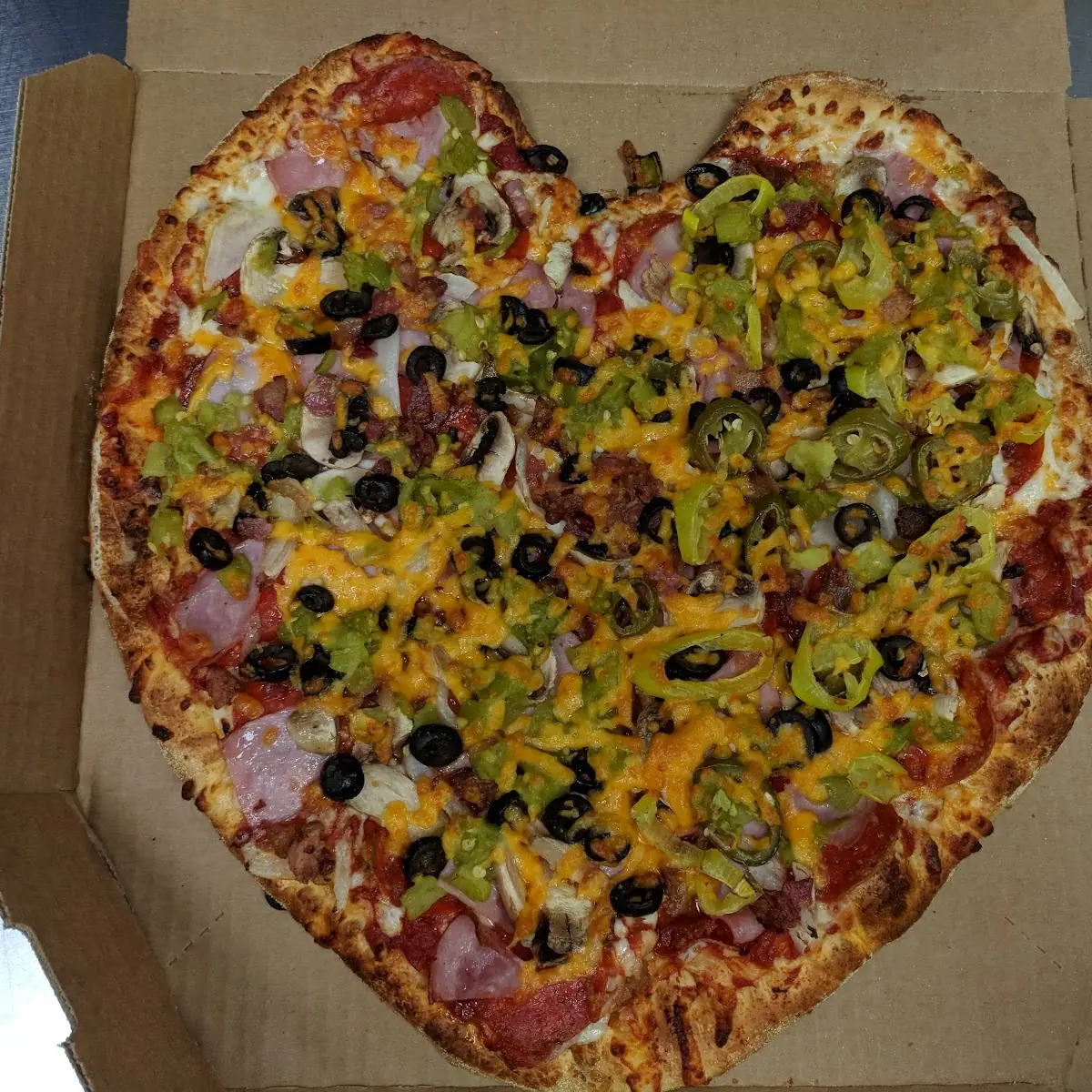 Heart Pizza