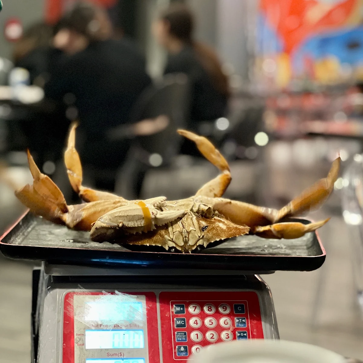 Fried Crab in Typhoon Shelter