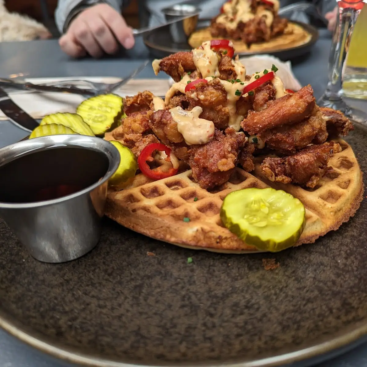 Hot Chicken & Waffles