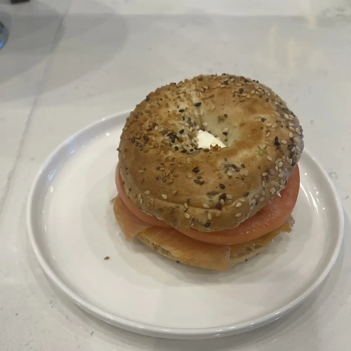 Smoked Salmon Bagel