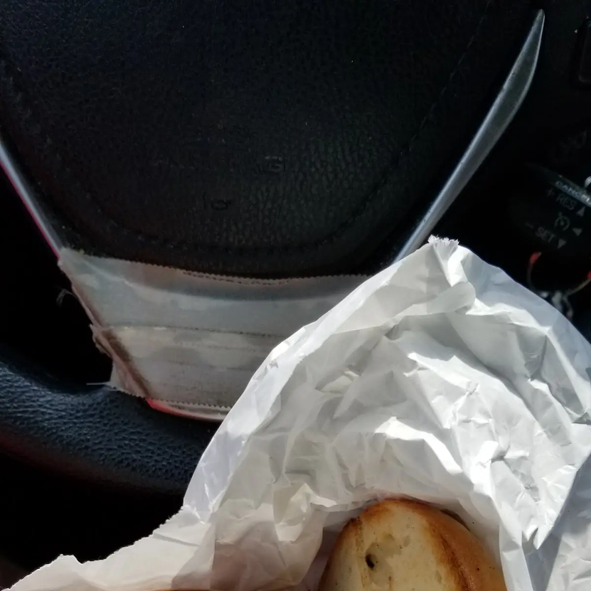 Toasted Plain Bagel